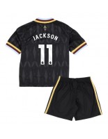 Aston Villa Nicolas Jackson #11 Venkovní dres pro děti 2026-27 Krátký Rukáv (+ trenýrky)
